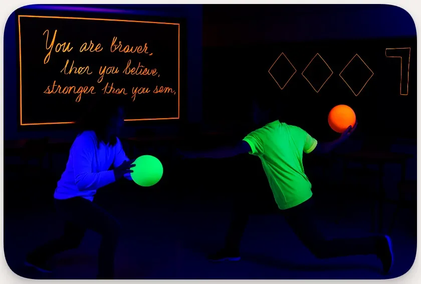 Neon Dodgeball